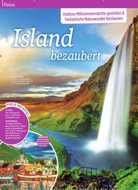 Titelbild der Ausgabe 25/2019 von Reise: Island bezaubert. Zeitschriften als Abo oder epaper bei United Kiosk online kaufen.