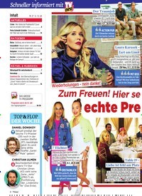Titelbild der Ausgabe 27/2019 von Wiederholungen -nein danke!: Zum Freuen! Hier se hen sie noch echte Pre mieren. Zeitschriften als Abo oder epaper bei United Kiosk online kaufen.