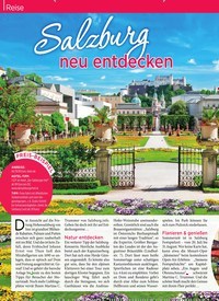Titelbild der Ausgabe 27/2019 von Reise: Salzburg: neu entdecken. Zeitschriften als Abo oder epaper bei United Kiosk online kaufen.