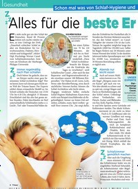Titelbild der Ausgabe 47/2019 von Gesundheit: Alles für die beste Erholung über Nacht. Zeitschriften als Abo oder epaper bei United Kiosk online kaufen.