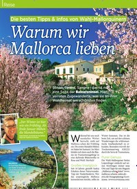 Titelbild der Ausgabe 9/2020 von Reise: Warum wir Mallorca lieben. Zeitschriften als Abo oder epaper bei United Kiosk online kaufen.
