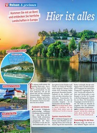 Titelbild der Ausgabe 22/2019 von Hier ist alles im Fluss. Zeitschriften als Abo oder epaper bei United Kiosk online kaufen.