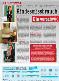Titelbild der Ausgabe 24/2019 von Es geschah in Heimen, Schulen, Freizeiteinrichtungen –und die Betroffenen leiden noch heute: Kindesmissbrauch in der DDR: Die verschwie gene Schuld. Zeitschriften als Abo oder epaper bei United Kiosk online kaufen.