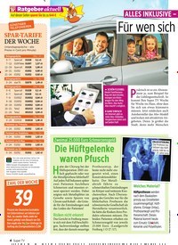 Titelbild der Ausgabe 39/2019 von ALLES INKLUSIVE – AUSSER TANKEN. Zeitschriften als Abo oder epaper bei United Kiosk online kaufen.
