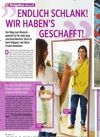 Titelbild der Ausgabe 44/2019 von Ratgeber aktuell: ENDLICH SCHLANK! WIR HABEN’S GESCHAFFT!. Zeitschriften als Abo oder epaper bei United Kiosk online kaufen.