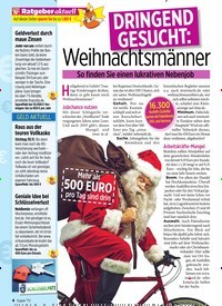 Titelbild der Ausgabe 48/2019 von DRINGEND GESUCHT: Weihnachtsmänner. Zeitschriften als Abo oder epaper bei United Kiosk online kaufen.