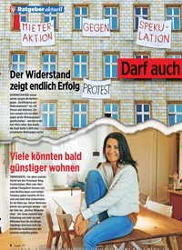 Titelbild der Ausgabe 48/2019 von Ratgeber aktuell: Darf auch ich jetzt meine Miete kürzen?. Zeitschriften als Abo oder epaper bei United Kiosk online kaufen.