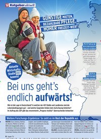 Titelbild der Ausgabe 1/2020 von GÜNSTIGE MIETEN, BEZAHLBARE PFLEGE, HOHER FREIZEIT-WERT: Bei uns geht’s endlich aufwärts!. Zeitschriften als Abo oder epaper bei United Kiosk online kaufen.