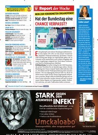 Titelbild der Ausgabe 5/2020 von Report der Woche: NEIN ZUR VERORDNETEN ORGANSPENDE!: Hat der Bundestag eine CHANCE VERPASST?. Zeitschriften als Abo oder epaper bei United Kiosk online kaufen.