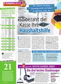 Titelbild der Ausgabe 10/2020 von So bezahlt die Kasse Ihre Haushaltshilfe. Zeitschriften als Abo oder epaper bei United Kiosk online kaufen.