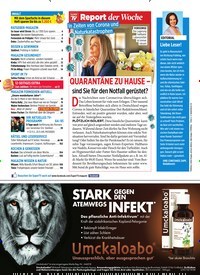 Titelbild der Ausgabe 11/2020 von Report der Woche. Zeitschriften als Abo oder epaper bei United Kiosk online kaufen.