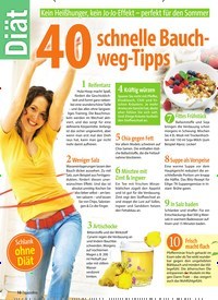 Titelbild der Ausgabe 13/2019 von Diät: 40 schnelle Bauchweg-Tipps. Zeitschriften als Abo oder epaper bei United Kiosk online kaufen.