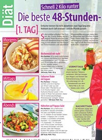 Titelbild der Ausgabe 2/2020 von Diät: Schnell 2 Kilo runter: Die beste 48-Stunden-Diät nach der Schlemmerei. Zeitschriften als Abo oder epaper bei United Kiosk online kaufen.