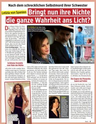 Titelbild der Ausgabe 50/2018 von Nach dem schrecklichen Selbstmord ihrer Schwester: Letizia von Spanien: Bringt nun ihre Nichte die ganze Wahrheit ans Licht?. Zeitschriften als Abo oder epaper bei United Kiosk online kaufen.
