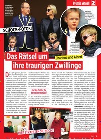 Titelbild der Ausgabe 22/2019 von Schock-Fotos! Das Rätsel um ihre traurigen Zwillinge. Zeitschriften als Abo oder epaper bei United Kiosk online kaufen.