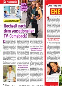 Titelbild der Ausgabe 23/2019 von Zwei Jahre nach dem Liebes-Aus Maite Kelly und ihr Ex: EHE ANNULLIERT!. Zeitschriften als Abo oder epaper bei United Kiosk online kaufen.