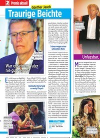 Titelbild der Ausgabe 48/2019 von Promis aktuell: Traurige Beichte. Zeitschriften als Abo oder epaper bei United Kiosk online kaufen.