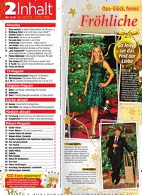 Titelbild der Ausgabe 51/2019 von Fröhliche Weihnachten mit unseren Stars. Zeitschriften als Abo oder epaper bei United Kiosk online kaufen.