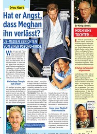 Titelbild der Ausgabe 6/2020 von Prinz Harry: Hat er Angst, dass Meghan ihn verlässt?. Zeitschriften als Abo oder epaper bei United Kiosk online kaufen.