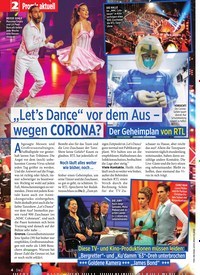 Titelbild der Ausgabe 12/2020 von „Let’s Dance“ vor dem Aus - wegen CORONA?. Zeitschriften als Abo oder epaper bei United Kiosk online kaufen.