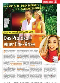 Titelbild der Ausgabe 45/2022 von Das Protokoll einer Ehe-Krise. Zeitschriften als Abo oder epaper bei United Kiosk online kaufen.