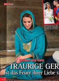 Titelbild der Ausgabe 1/2020 von William und Kate: TRAURIGE GERÜCHTE!: Ist das Feuer ihrer Liebe schon erloschen?. Zeitschriften als Abo oder epaper bei United Kiosk online kaufen.