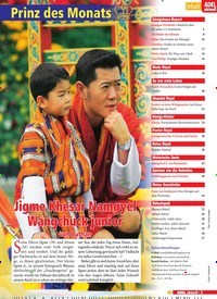 Titelbild der Ausgabe 4/2019 von Prinz des Monats: Jigme Khesar Namgyel Wangchuck junior. Zeitschriften als Abo oder epaper bei United Kiosk online kaufen.