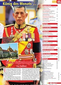 Titelbild der Ausgabe 6/2019 von König des Monats: Maha Vajiralongkorn. Zeitschriften als Abo oder epaper bei United Kiosk online kaufen.