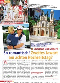 Titelbild der Ausgabe 6/2019 von Charlene und Albert: So romantisch! Zweites Jawort am achten Hochzeitstag?. Zeitschriften als Abo oder epaper bei United Kiosk online kaufen.