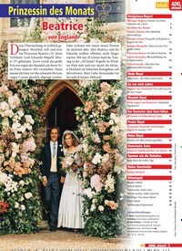 Titelbild der Ausgabe 9/2020 von Prinzessin des Monats: Beatrice. Zeitschriften als Abo oder epaper bei United Kiosk online kaufen.