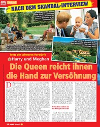 Titelbild der Ausgabe 4/2021 von England: Trotz der schweren Vorwürfe: Harry und Meghan: Die Queen reicht ihnen die Hand zur Versöhnung. Zeitschriften als Abo oder epaper bei United Kiosk online kaufen.