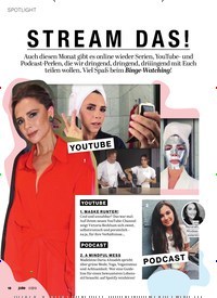 Titelbild der Ausgabe 3/2019 von STREAM DAS!. Zeitschriften als Abo oder epaper bei United Kiosk online kaufen.
