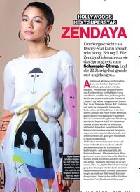 Titelbild der Ausgabe 6/2019 von HOLLYWOODS NEXT SUPERSTAR: ZENDAYA. Zeitschriften als Abo oder epaper bei United Kiosk online kaufen.