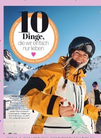 Titelbild der Ausgabe 12/2022 von 10 Dinge, die wir einfach nur lieben. Zeitschriften als Abo oder epaper bei United Kiosk online kaufen.