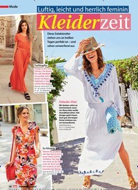 Titelbild der Ausgabe 1/2019 von 1Luftig, leicht und herrlich feminine: Kleiderzeit. Zeitschriften als Abo oder epaper bei United Kiosk online kaufen.