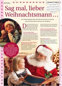 Titelbild der Ausgabe 1/2022 von Sag mal, lieber Weihnachtsmann …. Zeitschriften als Abo oder epaper bei United Kiosk online kaufen.