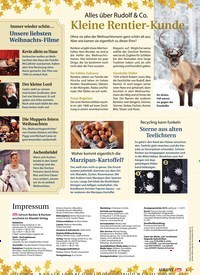 Titelbild der Ausgabe 1/2019 von Alles über Rudolf & Co.: Kleine Rentier-Kunde. Zeitschriften als Abo oder epaper bei United Kiosk online kaufen.