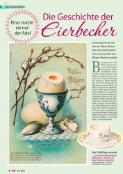 Titelbild der Ausgabe 1/2019 von Einst nutzte sie nur der Adel: Die Geschichte der Eierbecher. Zeitschriften als Abo oder epaper bei United Kiosk online kaufen.