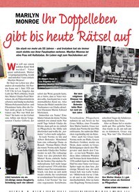 Titelbild der Ausgabe 4/2019 von MARILYN MONROE: Ihr Doppelleben gibt bis heute Rätsel auf. Zeitschriften als Abo oder epaper bei United Kiosk online kaufen.