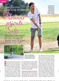 Titelbild der Ausgabe 1/2019 von ABSCHALTEN VOM STAR-RUMMEL: Florians private Seite. Zeitschriften als Abo oder epaper bei United Kiosk online kaufen.