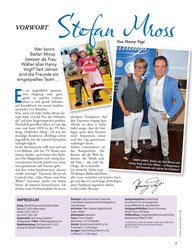 Titelbild der Ausgabe 2/2019 von VORWORT: Stefan Mross. Zeitschriften als Abo oder epaper bei United Kiosk online kaufen.