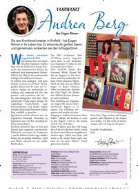 Titelbild der Ausgabe 1/2020 von Andrea Berg. Zeitschriften als Abo oder epaper bei United Kiosk online kaufen.