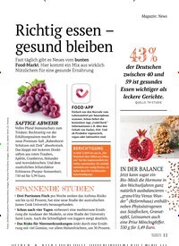 Titelbild der Ausgabe 4/2019 von Magazin: News: Richtig essen – gesund bleiben. Zeitschriften als Abo oder epaper bei United Kiosk online kaufen.