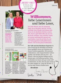 Titelbild der Ausgabe 4/2021 von Willkommen, liebe Leserinnen und liebe Leser. Zeitschriften als Abo oder epaper bei United Kiosk online kaufen.