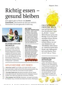 Titelbild der Ausgabe 4/2021 von Richtig essen - gesund bleiben. Zeitschriften als Abo oder epaper bei United Kiosk online kaufen.