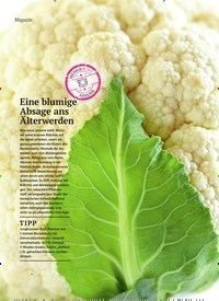 Titelbild der Ausgabe 6/2021 von Richtig essen – gesund bleiben. Zeitschriften als Abo oder epaper bei United Kiosk online kaufen.