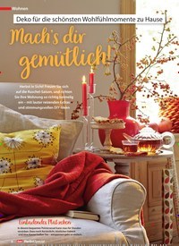 Titelbild der Ausgabe 1/2022 von Mach’s dir gemütlich!. Zeitschriften als Abo oder epaper bei United Kiosk online kaufen.