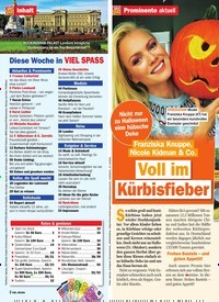 Titelbild der Ausgabe 43/2022 von Voll im Kürbisfieber. Zeitschriften als Abo oder epaper bei United Kiosk online kaufen.