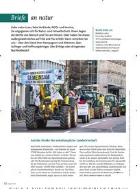 Titelbild der Ausgabe 3/2020 von Briefe an natur. Zeitschriften als Abo oder epaper bei United Kiosk online kaufen.