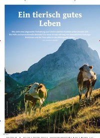 Titelbild der Ausgabe 1/2019 von Ein tierisch gutes Leben. Zeitschriften als Abo oder epaper bei United Kiosk online kaufen.